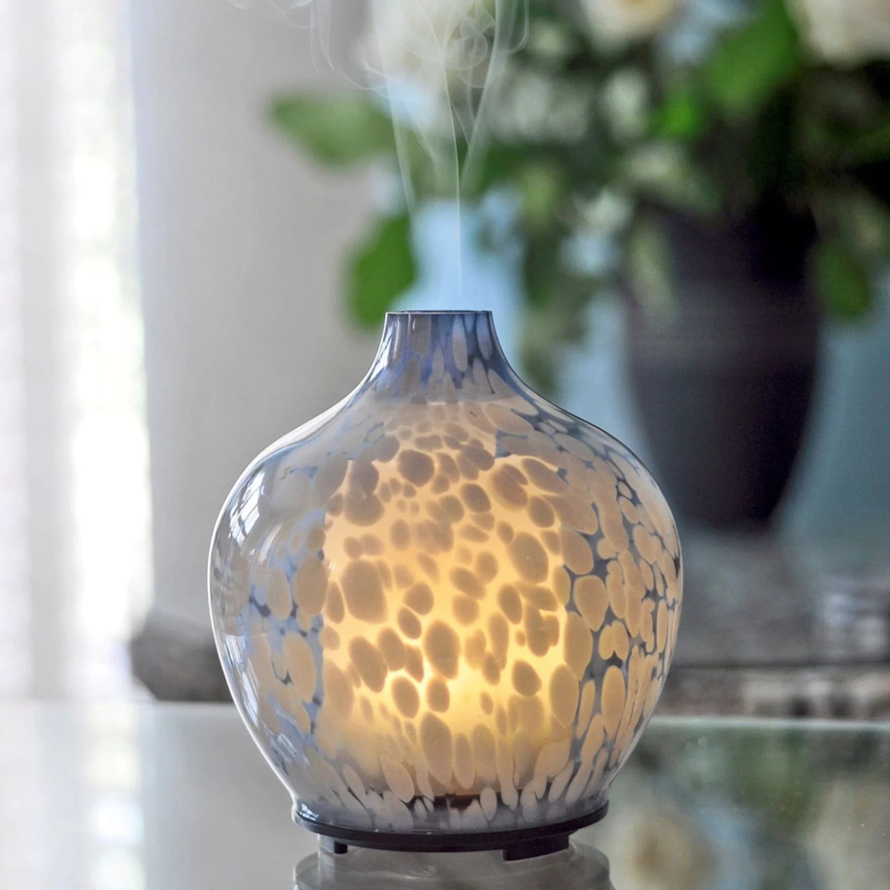 Dyfuzor ultradźwiękowy MERCURA szklany – MADE BY ZEN