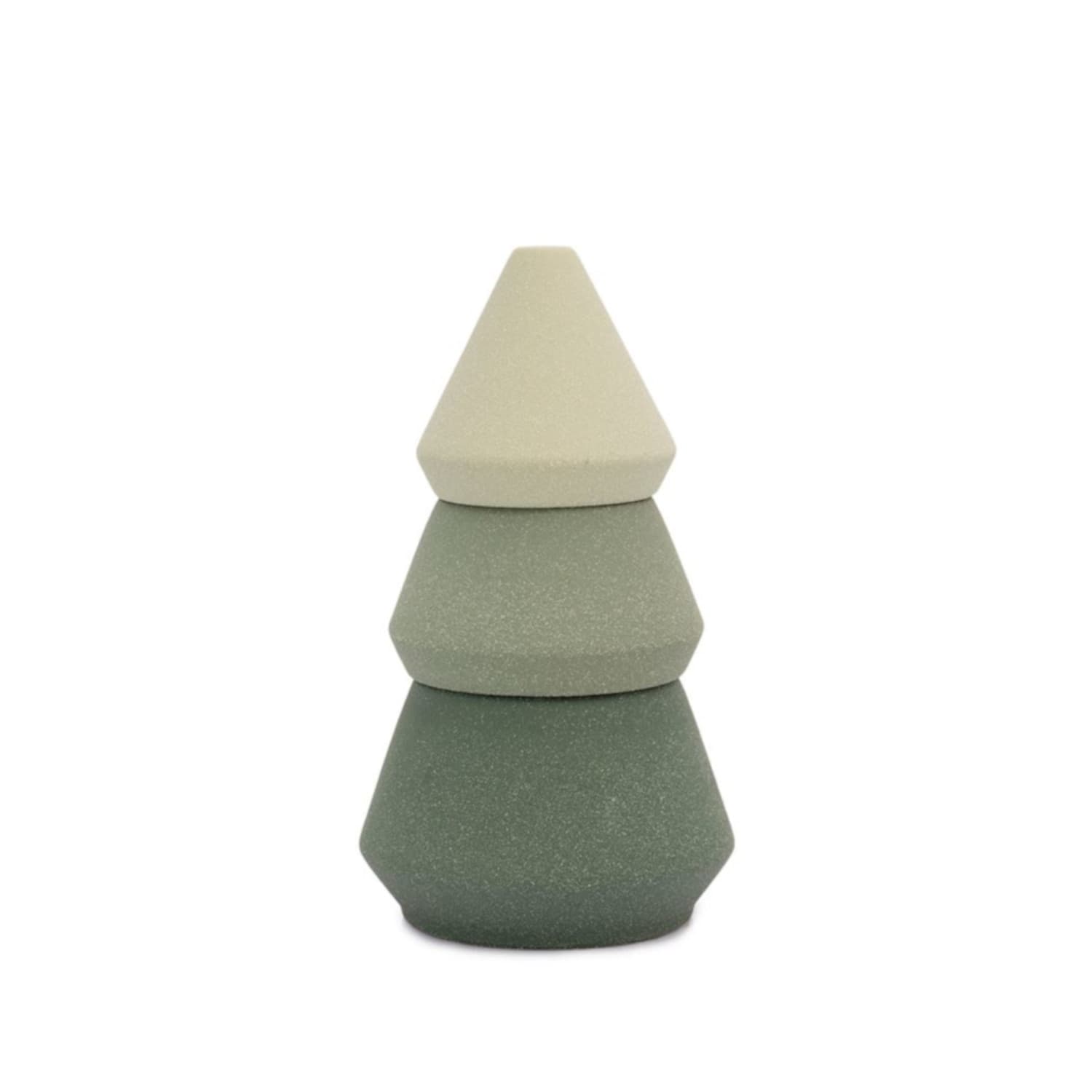 Świeca sojowa Cypress & Fir – Choinka duża (297g i 155g + Stojak na kadzidła)