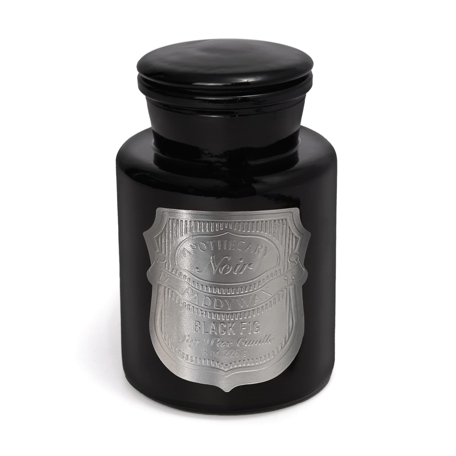 Świeca sojowa szklana - Paddywax Apothecary Noir