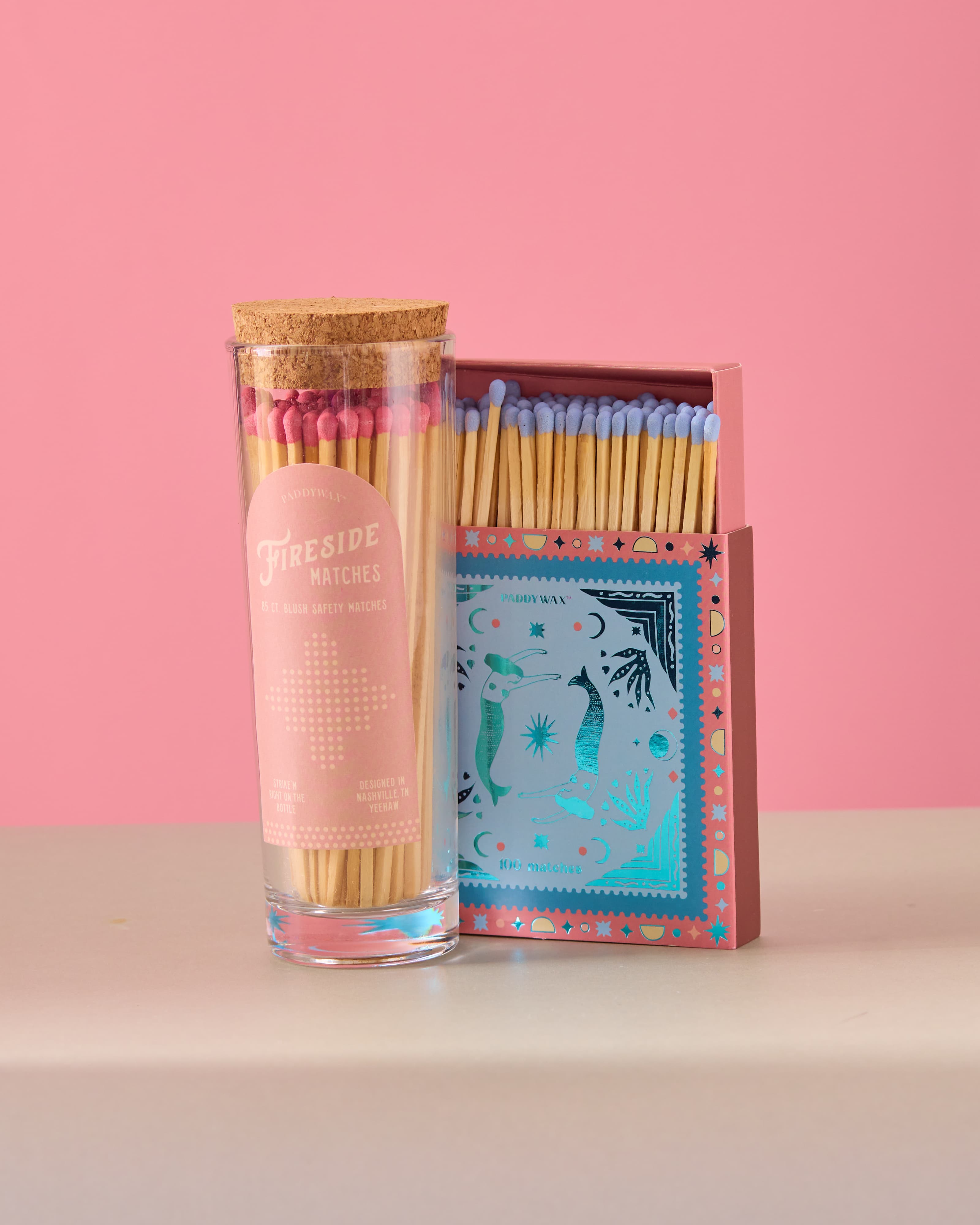 Zapałki Fireside Safety Matches (85 szt) Paddywax – inne ujęcie